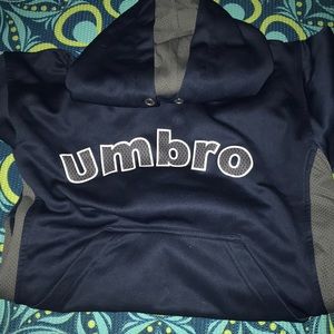 Umbro Navy Blue boys hoodie